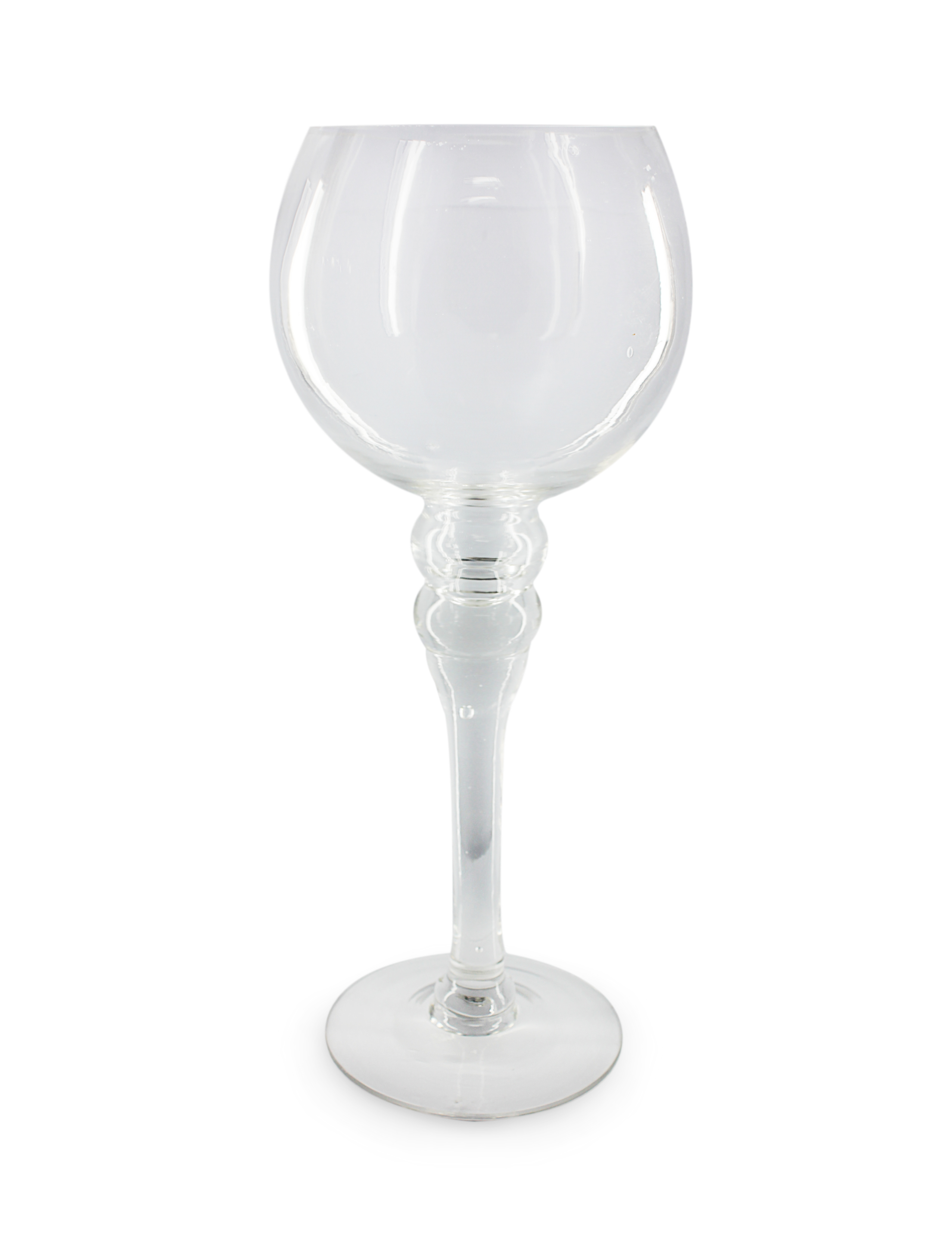 FLYCD01C-CLEAR CANDLE HOLDER